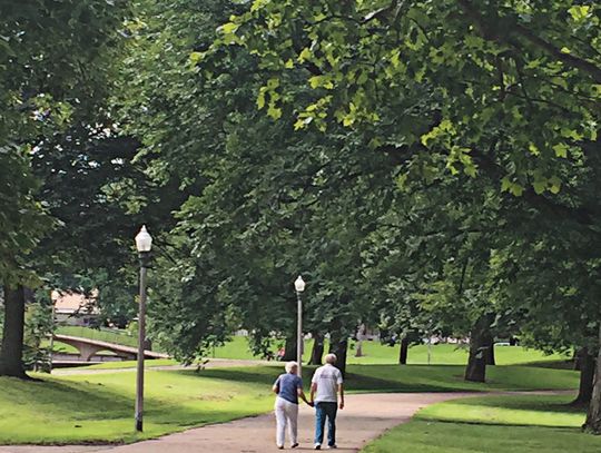 A walk with grandparents wins Anything Goes Photo Contest