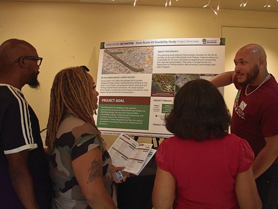City seeks input on plans to reunite Manchester, Chateau