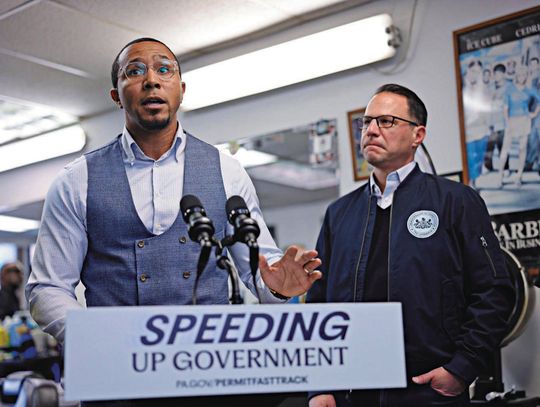 District 19 News: Abney joins Shapiro in promoting faster professional permitting