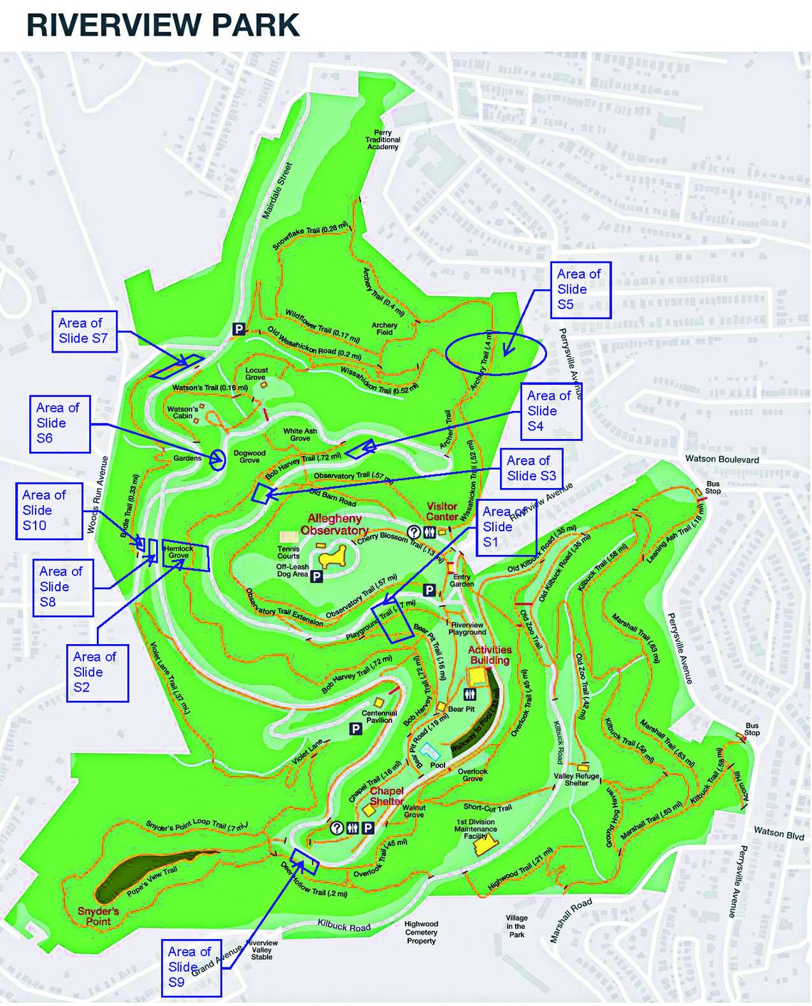 An update on landslide remediation work in Riverview Park
