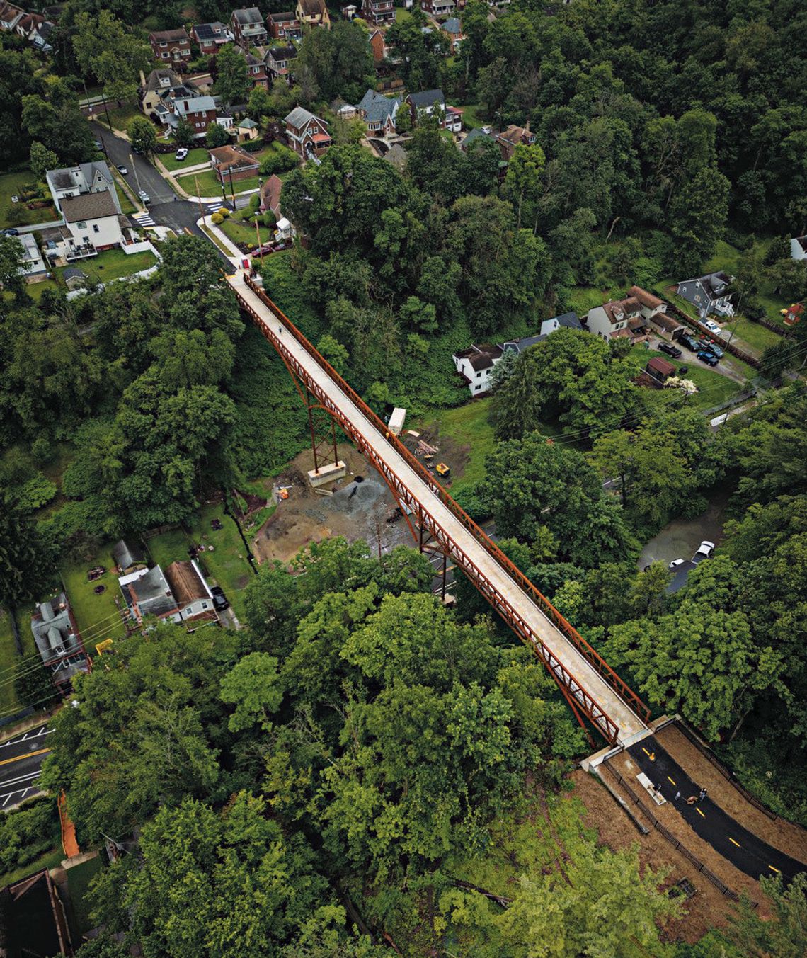 Newly installed Davis Ave. Bridge picture wins photo contest Newly installed Davis Ave. Bridge picture wins photo contest