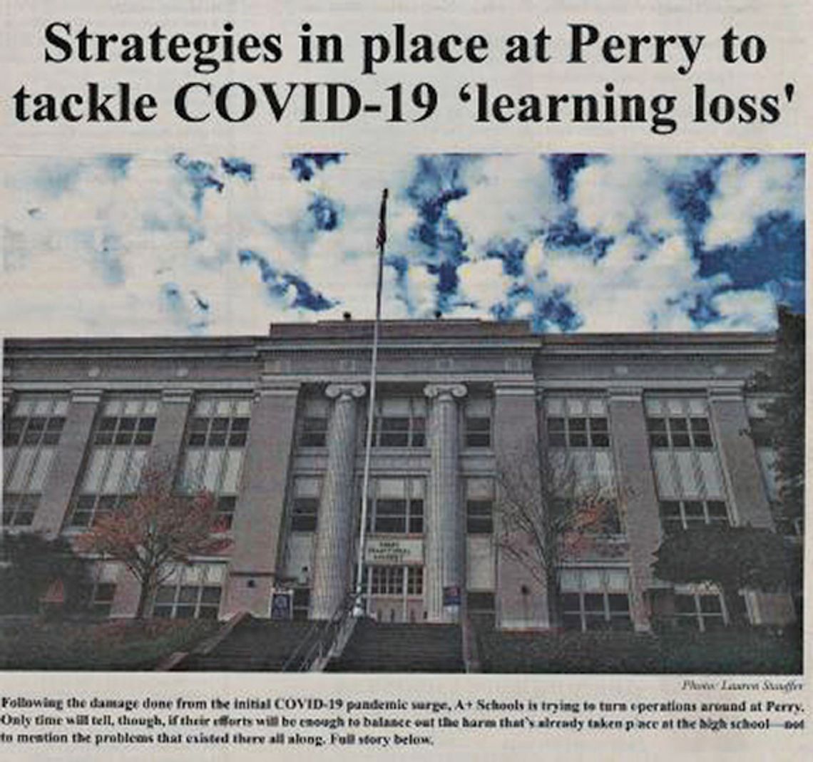 November 2021: Strategies in place at Perry to tackle COVID-19 ‘learning loss’