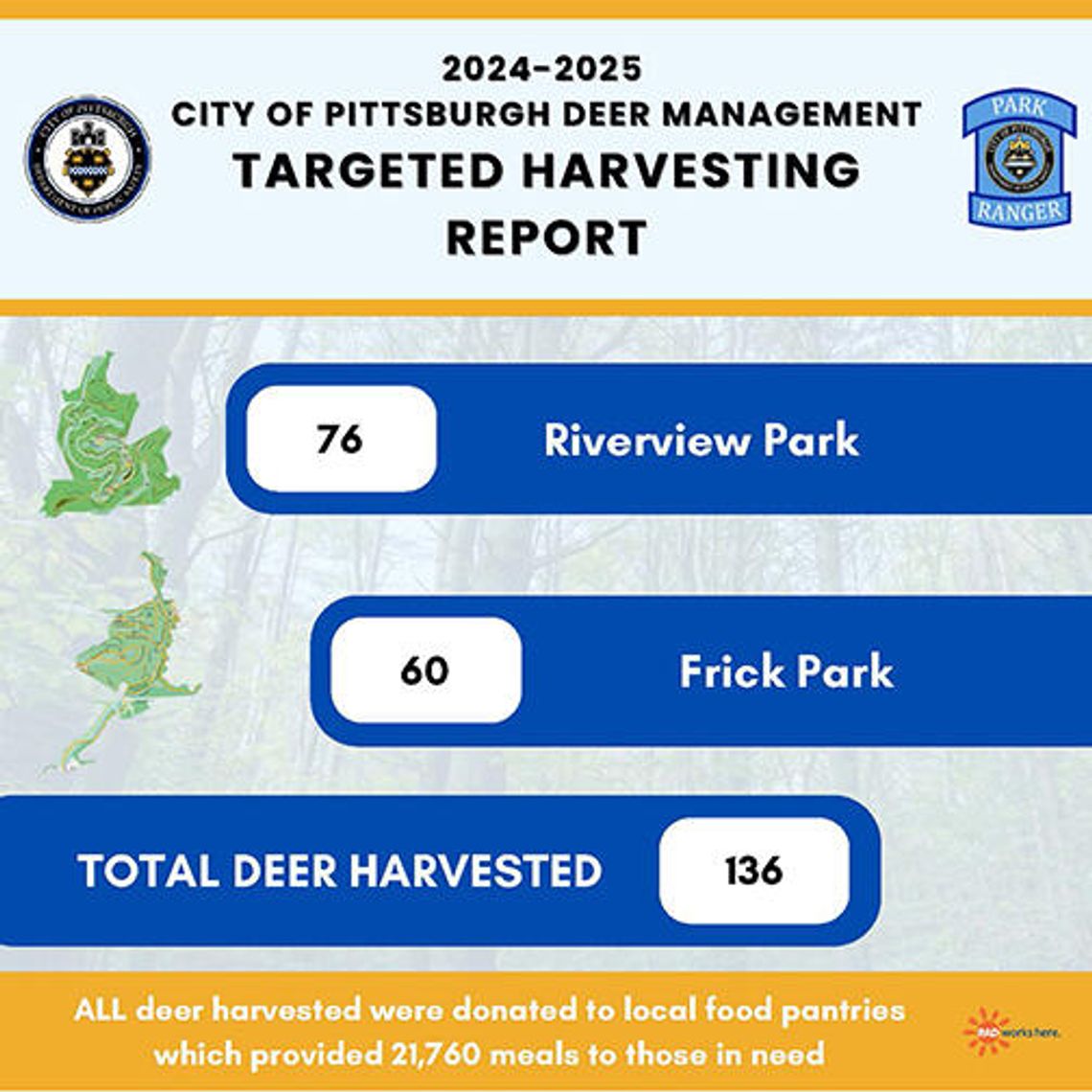 PREVIEW: Additional deer culling program piloted in Riverview Park