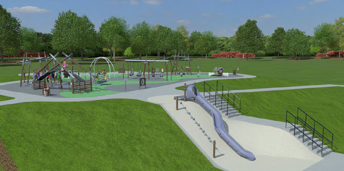 Sections of Spring Hill Park expected to reopen before end of year
